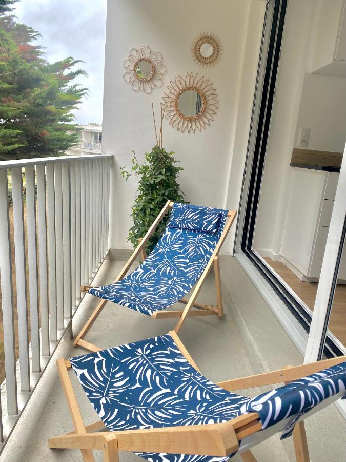Appartement Residence Le Goulvars-Plage Du Goviro Quiberon Luaran gambar